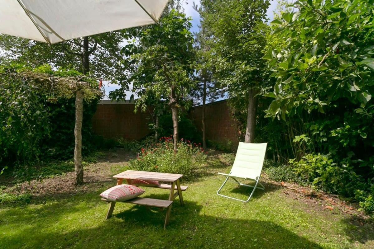 Eighties Modernist Design House With Garden Near The Beach Oostende Buitenkant foto